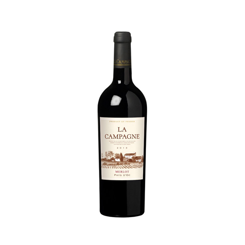 Red Wine La Campagne Merlot 750Ml- Red Wine La Campagne Merlot 750Ml