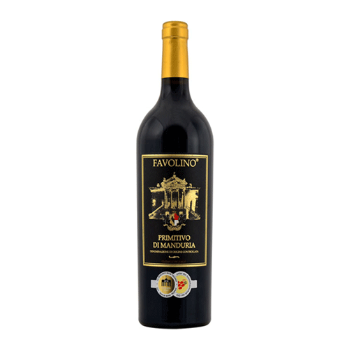 Rượu Vang Đỏ Primitivo Di Manduria Ddoc Favolino 750Ml- 