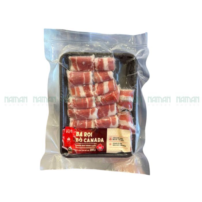 Short Plate Canadian Beef Sliced Bottega Zelachi 200G-