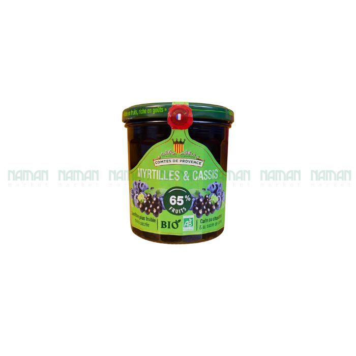 Mứt Việt Quất, Lý Chua Đen Hữu Cơ Comtes De Provence 350G-