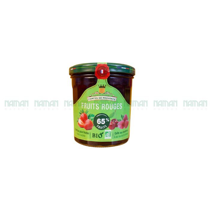 Mứt Dâu Tây, Anh Đào, Mâm Xôi Hữu Cơ Comtes De Provence 350G-