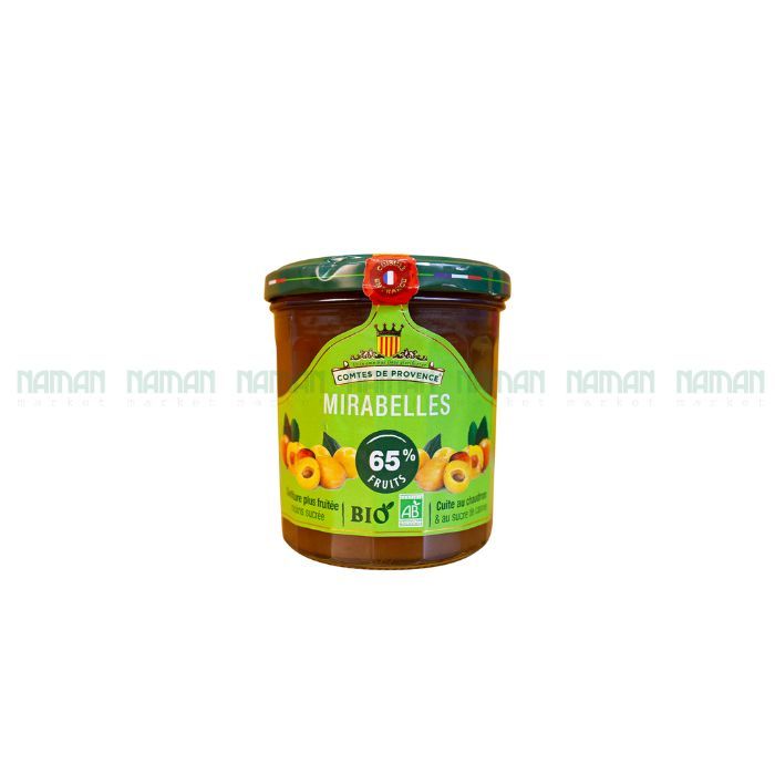 Organic Jam Apricot, Peach, Mango, Orange Comtes De Provence 350G-