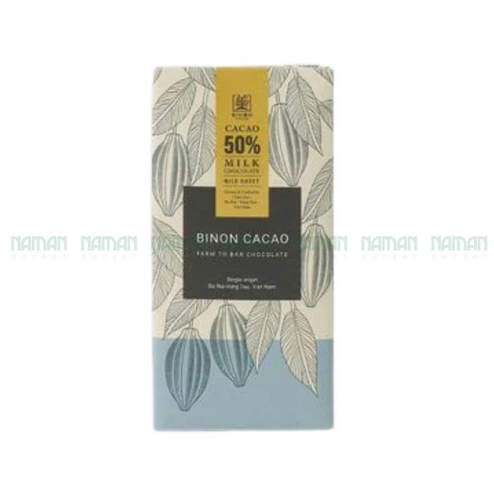 Chocolate Bar Milk 50% Binon 40g-