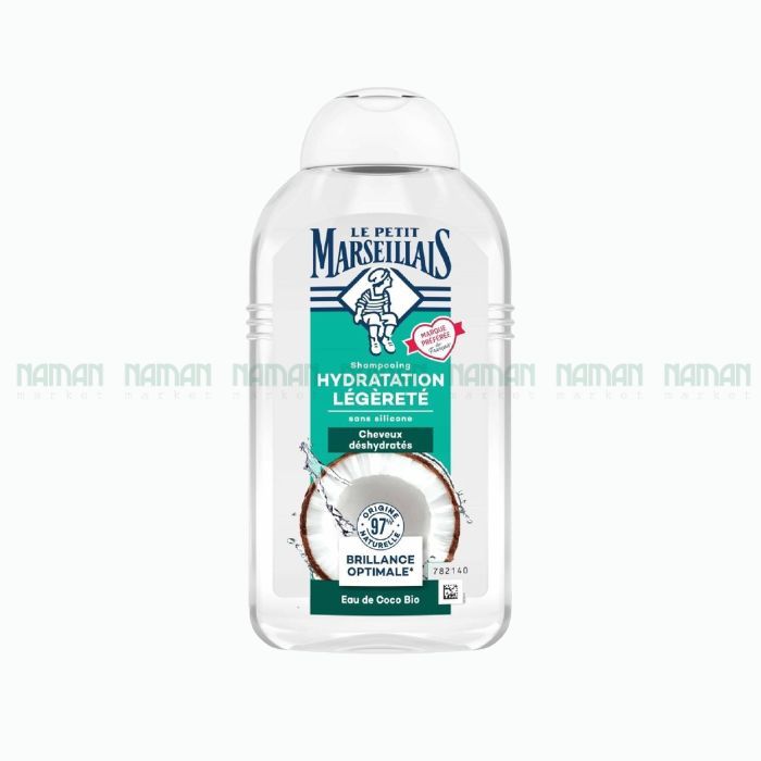 Shampoo Light Hydration Organic Coconut Water Le Petit Marseillais 250ml-