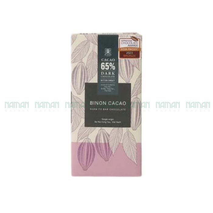 Chocolate Bar Dark 65% Binon 40g-