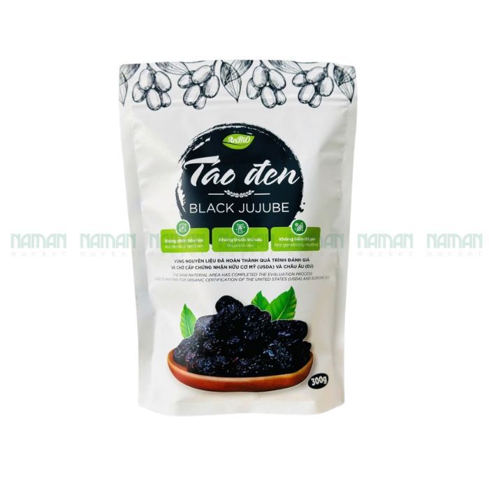 Táo Đen Hữu Cơ Anbio 300G-