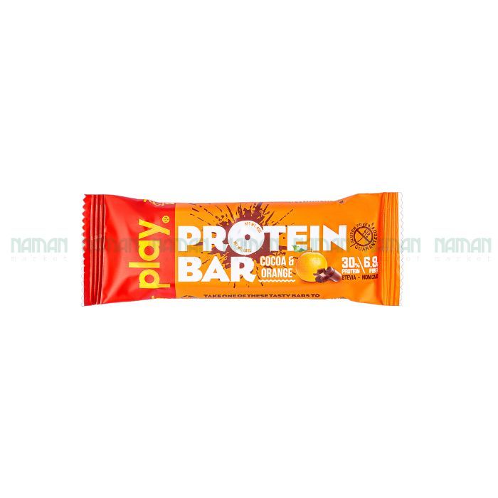 Thanh protein vị cam cacao Play 45g-