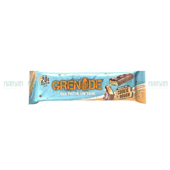 Thanh Protein Vị Socola Chip Cookie Dough Grenade 60G-