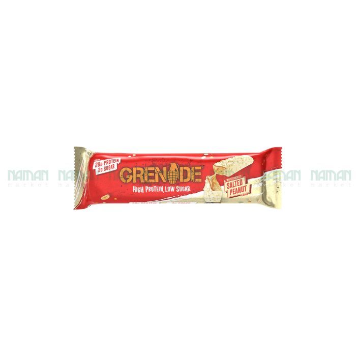Thanh Protein Vị Socola Trắng Đậu Phộng Muối Grenade 60G-