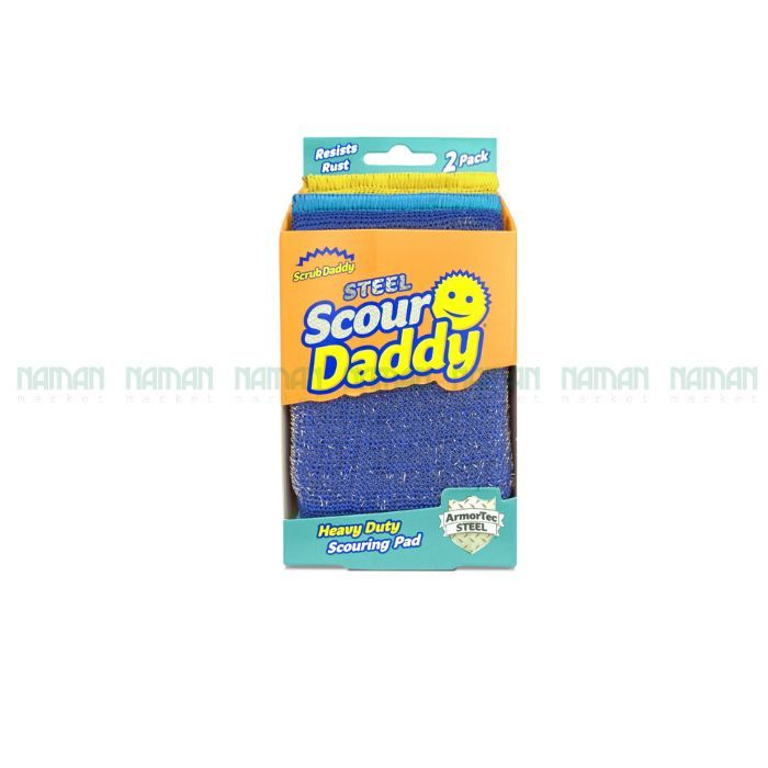 Hộp 2 Miếng Cọ Rửa Bằng Lưới Thép Scrub Daddy-
