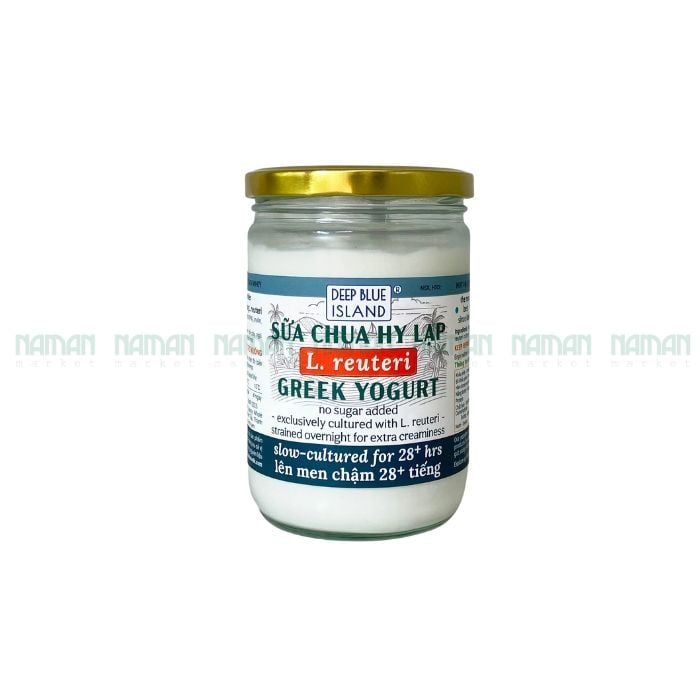 Greek Yogurt Slow-Cultured L Reuteri Deep Blue Island 450G-