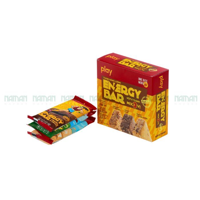 Thanh năng lượng mix 3 vị Play 270g-