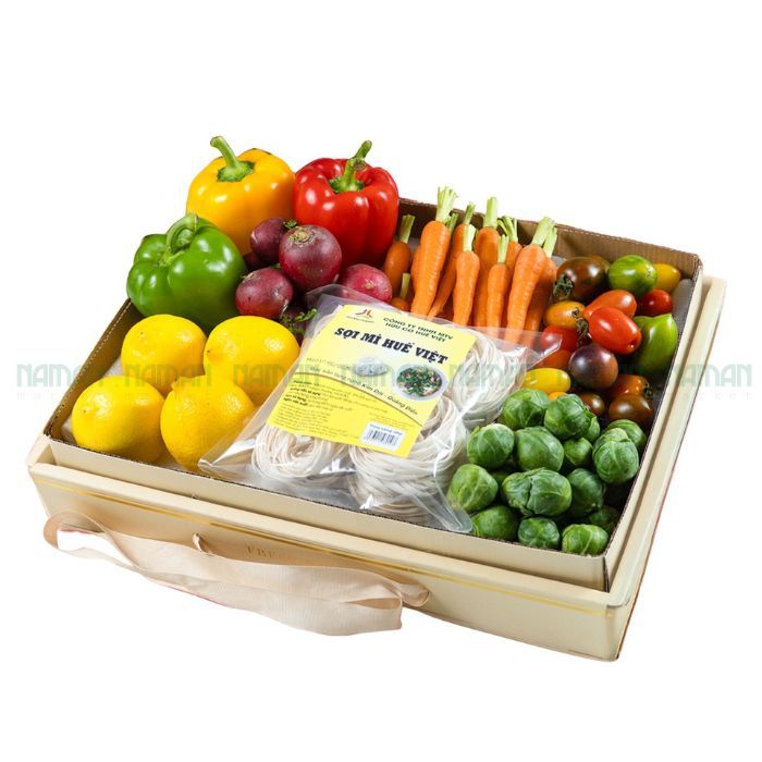 Hộp Quà Rau Củ & Mì-