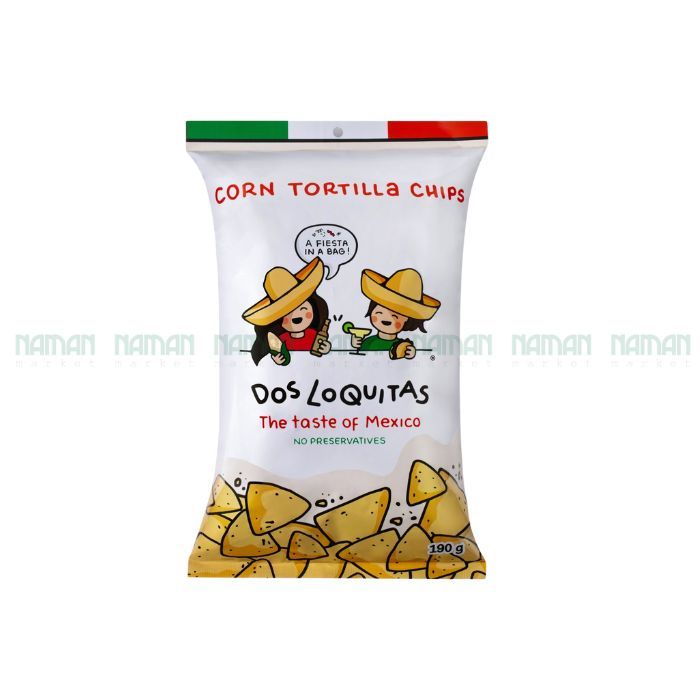 Corn Tortilla Chips Original Dosloquitas 190G-