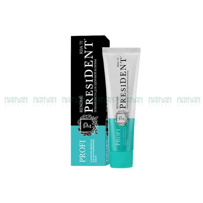 Kem Đánh Răng Dành Cho Người Hút Thuốc (120 Rda) President 50Ml-