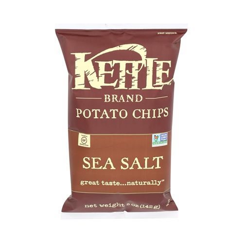 Sea Salt Chips Kettle 142G- 