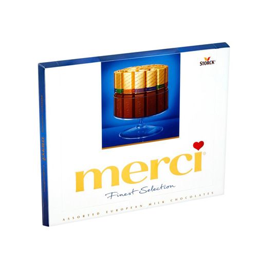 Selection Milk Chocolate Merci Finest 250G- 