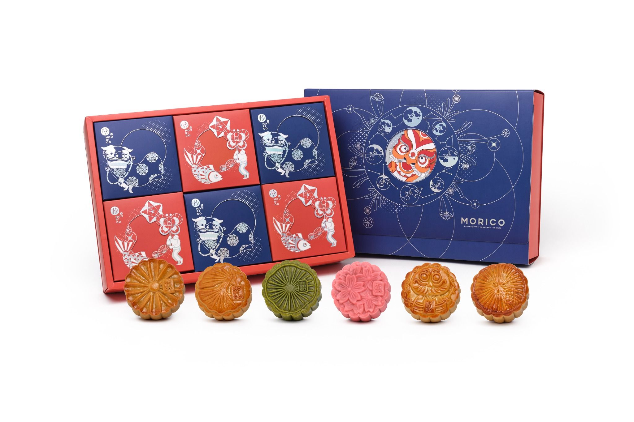 Hộp Bánh Trung Thu Cao Cấp 1A Morico (K.G)-