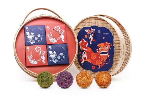Hộp Bánh Trung Thu Cao Cấp 4A Morico (K.G)