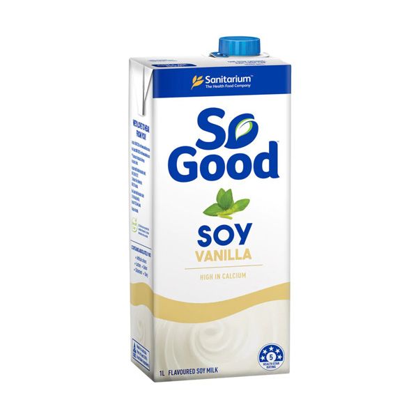 Sữa Đậu Nành Hương Vanilla So Good 1L