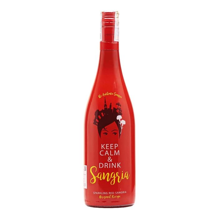 Sparkling Red Sangria 6.5% Keep Calm & Drink 750Ml (Hp)- 