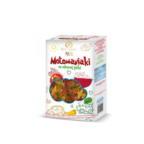 Mì Nui Rau Củ Cho Bé Hình Xe Động Cơ Bartolini 250G- 