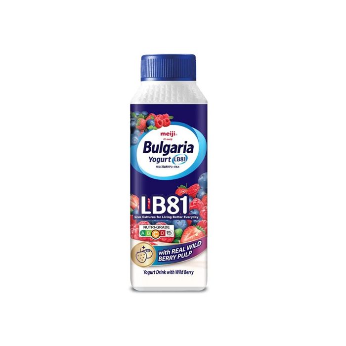 Bulgaria Yogurt Drink With Wild Berry Meiji 150Ml-