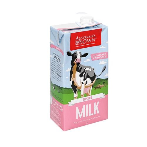 Sữa Tiệt Trùng Tách Béo Hoàn Toàn Australia's Own 1L