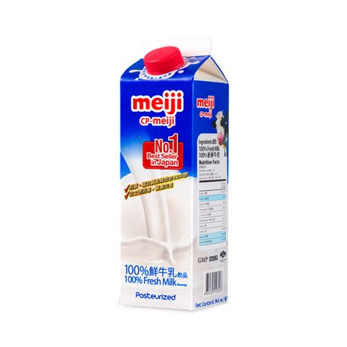 Pasteurized Fresh Milk Meiji 946Ml- 