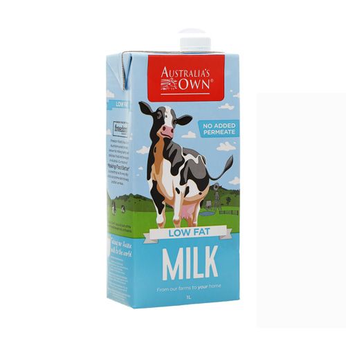 Low Fat Milk Australia's Own 1L-