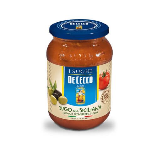 Nước Sốt Cà Và Rau Củ Sicilia Dececco 400G- Nước Sốt Cà Và Rau Củ Sicilia Dececco 400G