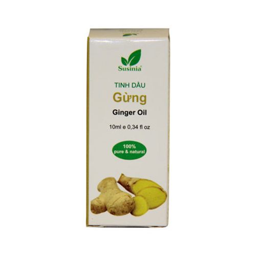 Ginger Pure Essential Oil Susinia 10Ml- Ginger Pure Essential Oil Susinia 10Ml
