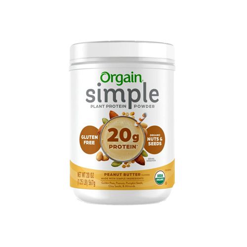 Protein Thực Vật Hữu Cơ Simple Bơ Lạc Orgain 567G- 