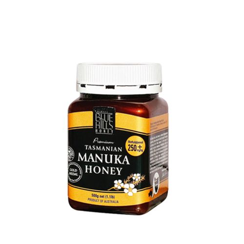 Manuka Honey Blue Hill Tasmanian 250+ 500G- Manuka Honey Blue Hill Tasmanian 250+ 500G