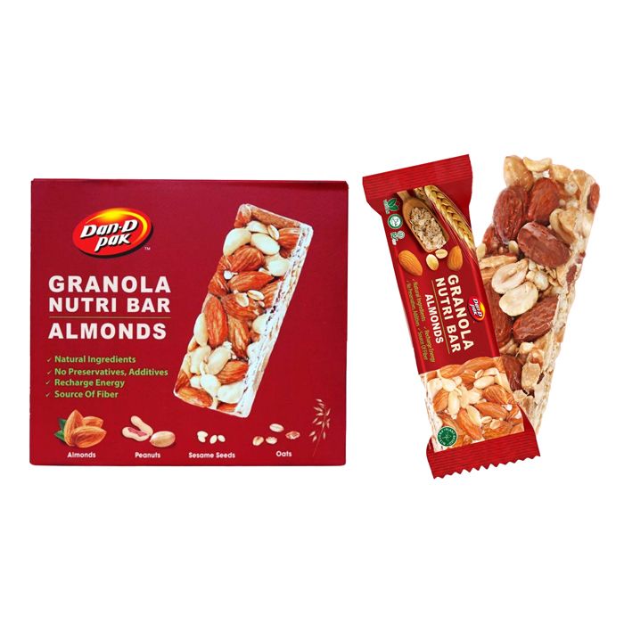 Granola Nutri Bar Almond Dan D Pak 30Gx6-