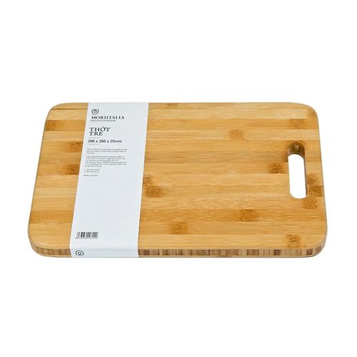 Bamboo Chopping Board Moriitalia 39X26X2.5- Bamboo Chopping Board Moriitalia 39X26X2.5