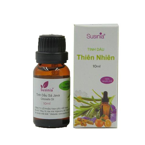 Tinh Dầu Sả Java Nguyên Chất Susinia 10Ml- TINH DẦU SẢ JAVA NGUYÊN CHẤT SUSINIA 10ML