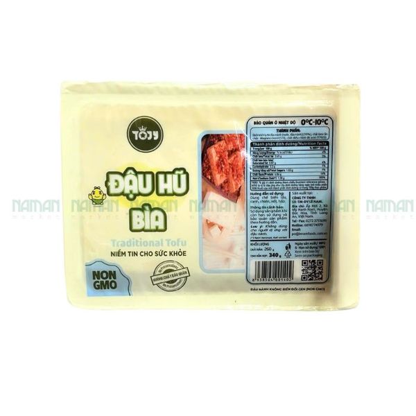 Đậu Hũ Bìa Tojy 340G
