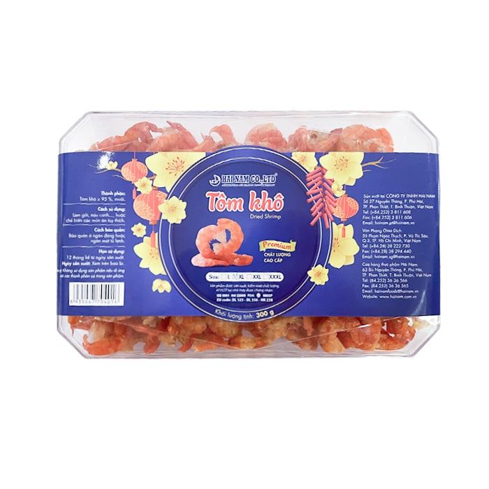 Tôm Khô Sz Xl Hải Nam 300G-