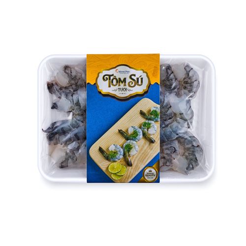 Frozen Tiger Prawn W/O Shell Pd Mp Size 31-40Pcs/Kg 300G- Frozen Tiger Prawn W/O Shell Pd Mp Size 31-40Pcs/Kg