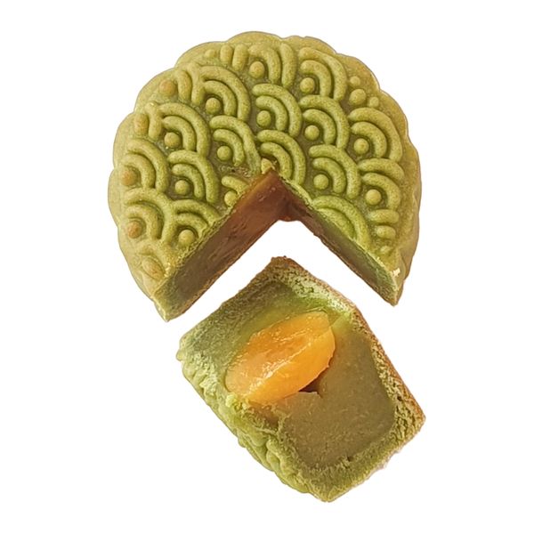 Bánh Trung Thu Nhân Trà Xanh 1 Trứng 100G