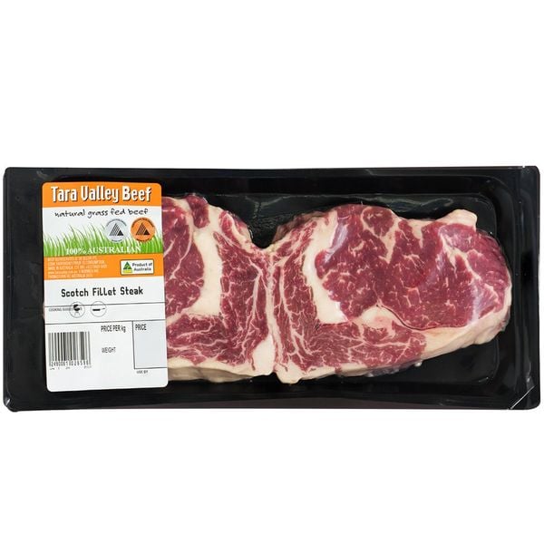 Nạc Lưng Bò Ăn Cỏ Đông Lạnh Tara Valley 400G