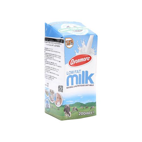 Sữa Tươi Tiệt Trùng Ít Béo Avonmore 200Ml