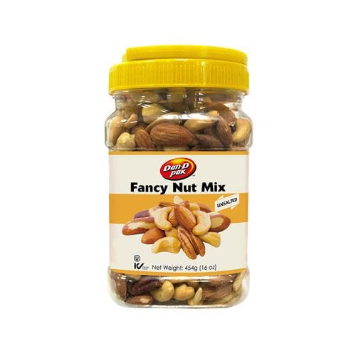 Unsalted Fancy Mix Nuts Dan D Pak 454- Unsalted Fancy Mix Nuts Dan D Pak 454