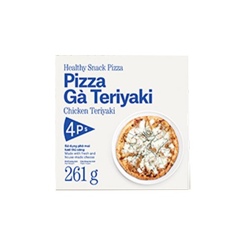 Pizza Đông Lạnh Gà Teriyaki 4P'S 280G