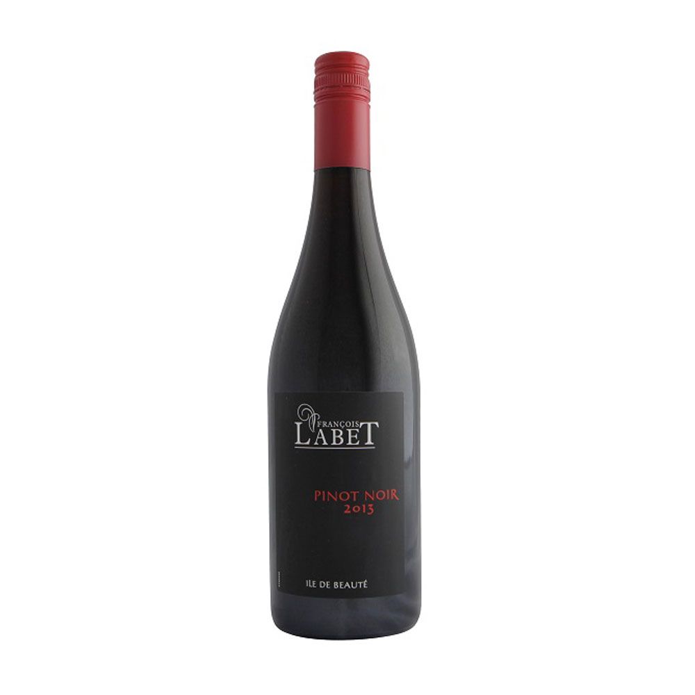 Red Wine Francois Labet Pinot Noir 2013 Ile De Beaute Corsica 750Ml- 