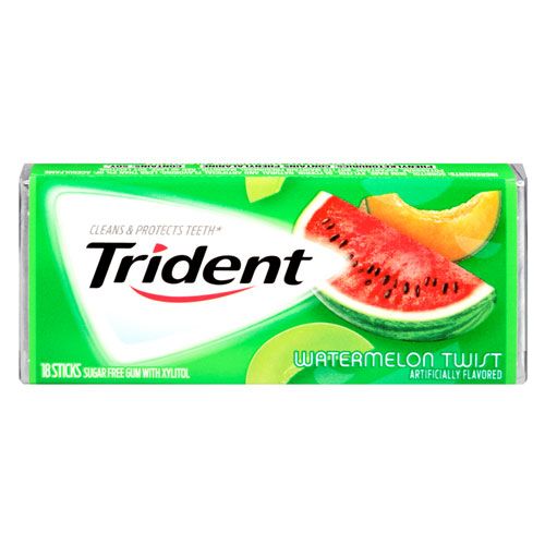 Kẹo Cao Su Hương Dưa Hấu Trident 14 Miếng