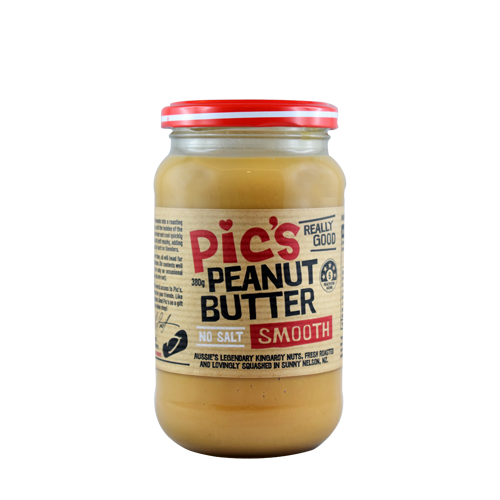 Bơ Đậu Phộng Nghiền Mịn Không Muối Pics 380G