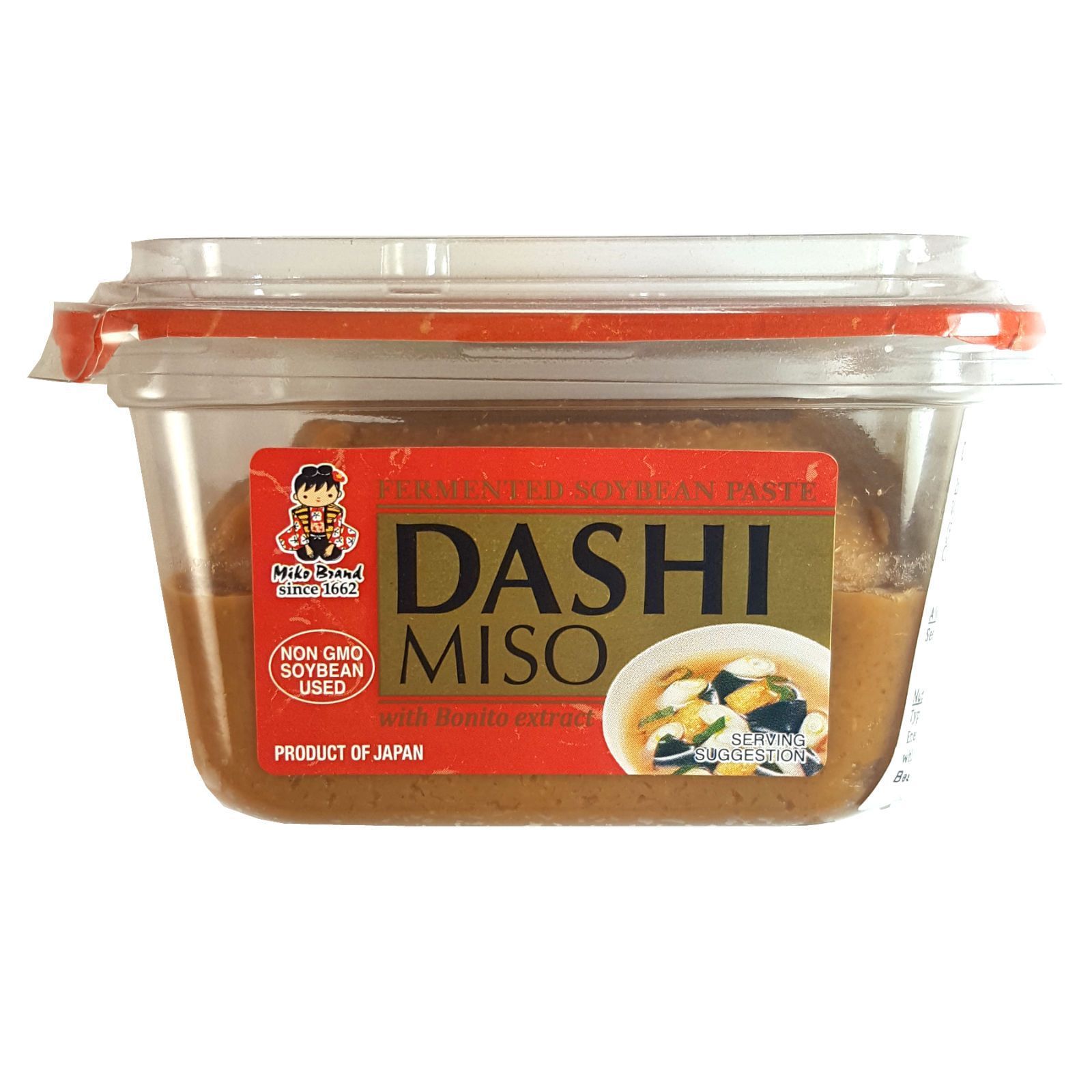 Tương Dashi Miso Với Chiết Xuất Cá Ngừ Miko 300G- Tương Dashi Miso Với Chiết Xuất Cá Ngừ Miko 300G