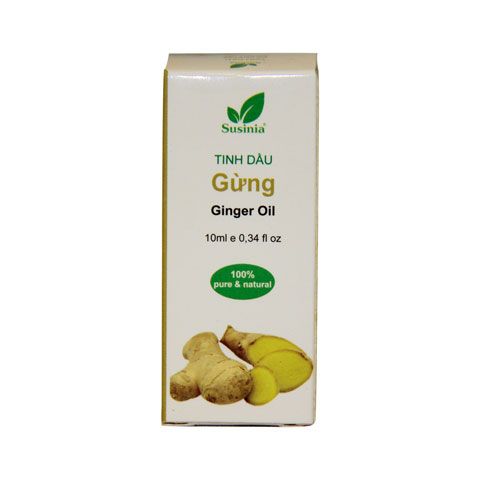 Tinh Dầu Gừng Nguyên Chất Susinia 10Ml- TINH DẦU GỪNG NGUYÊN CHẤT SUSINIA 10ML